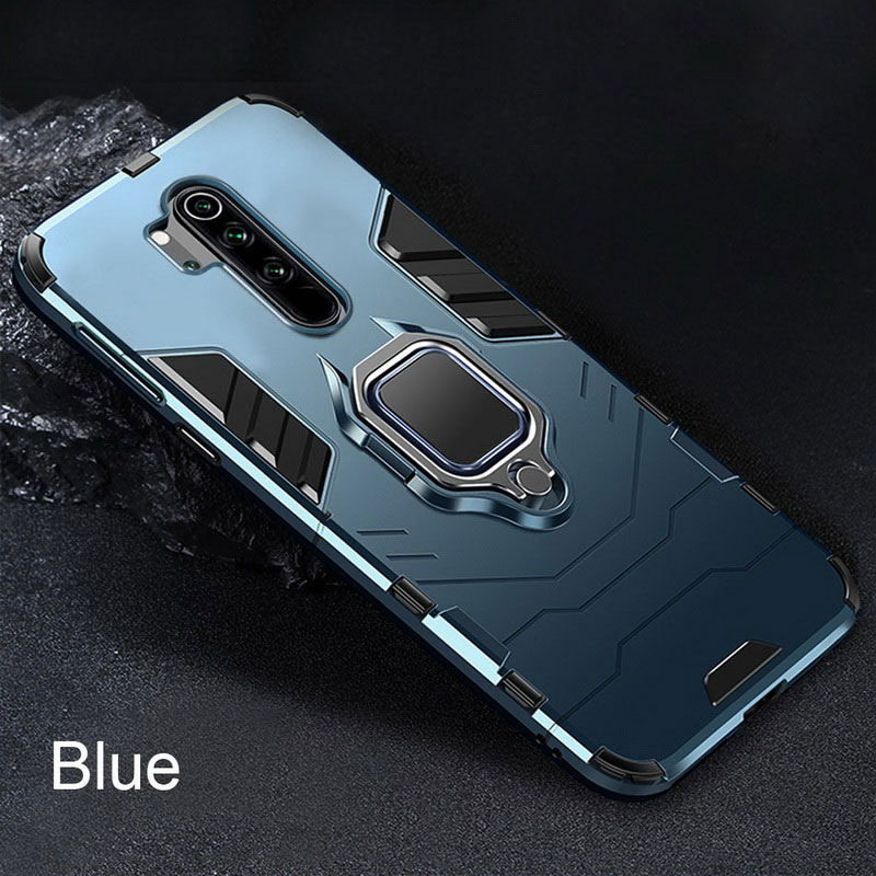Mobile cell phone case cover for XIAOMI Redmi Note 5 Luxury Armor Metal Ring Shockproof Back Cover Soft Silicone Case 