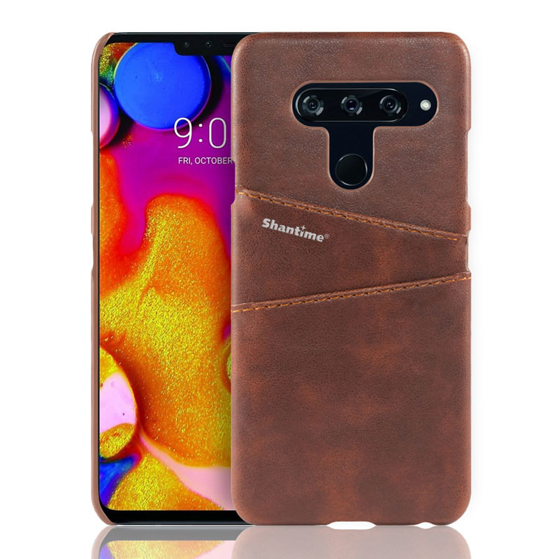 Mobile cell phone case cover for LG V40 ThinQ Leather Wallet Luxury 