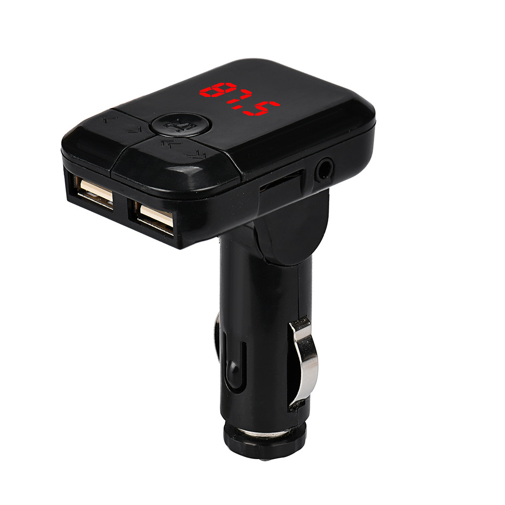 Bluetooth Wireless FM Transmitter MP3 Player Handsfree Car Kit USB TF SD Remote LCD Display USB Charger Modulator Car Electronic