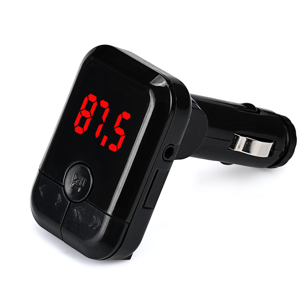 Bluetooth Wireless FM Transmitter MP3 Player Handsfree Car Kit USB TF SD Remote LCD Display USB Charger Modulator Car Electronic