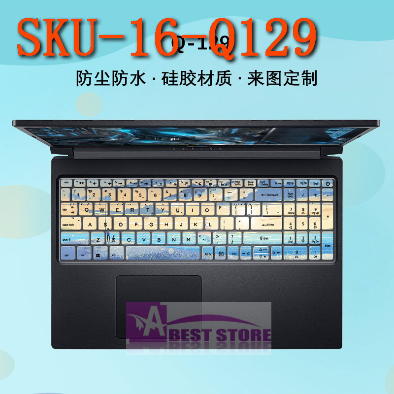 keyboard skin cover for ACER Aspire 7 A715-42G A715-54 A715-74G A715-75G,15.6