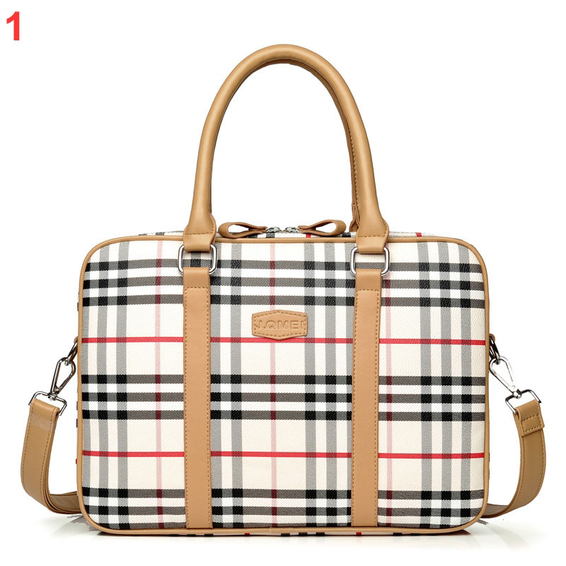 Waterproof Stylish Laptop carrying bag women 13 13.3 14 15.6 inch Korean Fashion One shoulder bag travel bag female