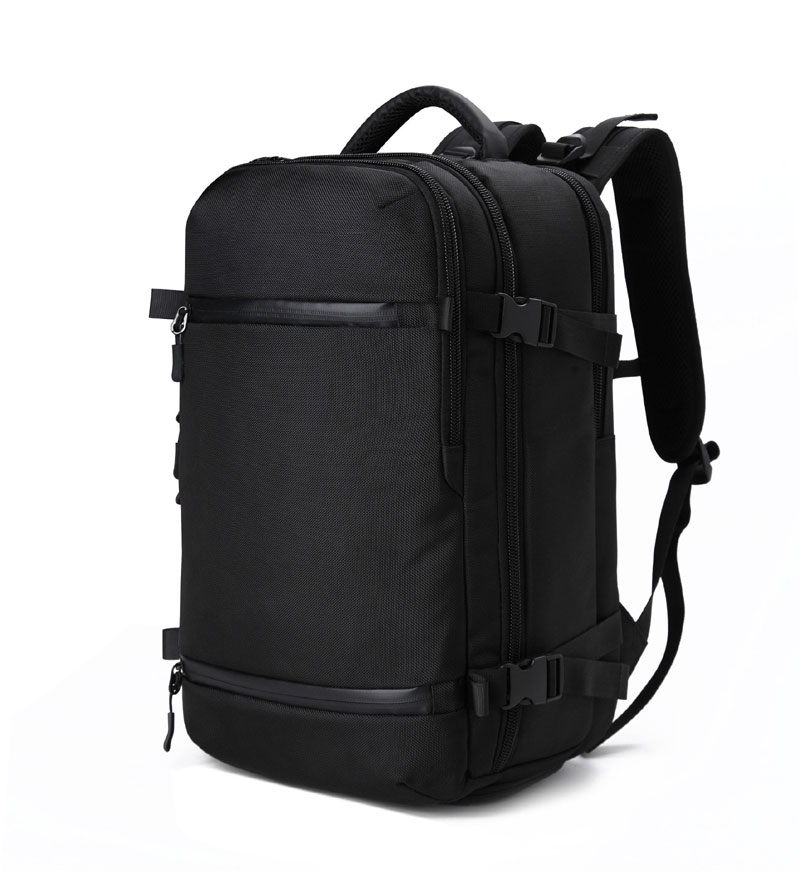 17 17.3 18.4-inch large-capacity waterproof computer bag, outdoor travel bag, USB charging, comes with tarpaulin, versatile shoulder bag