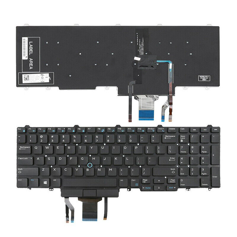 US Keyboard for Dell Latitude E5550 E5570 Precision M3510 M7510 M7720 M7520