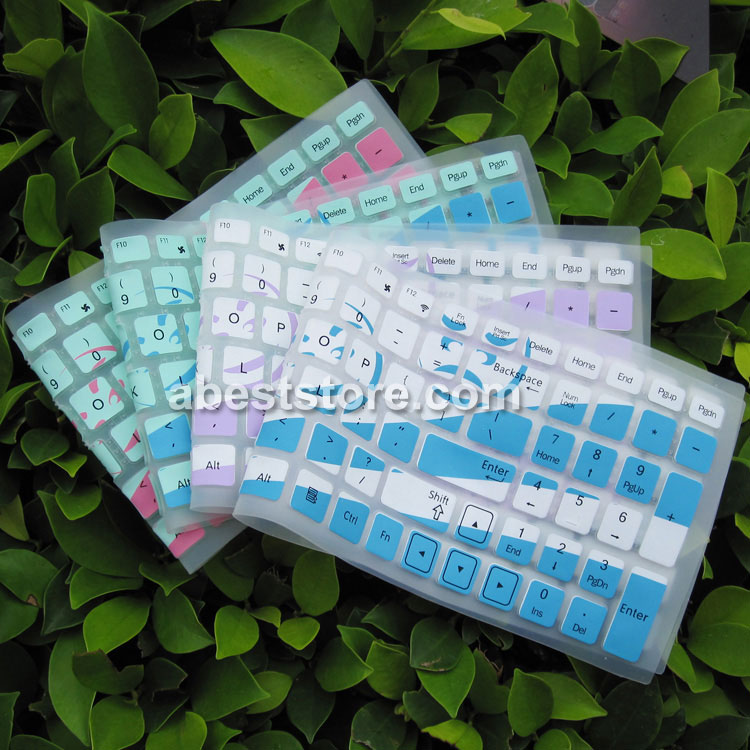 Lettering(Faces) keyboard skin for SONY VAIO VGN-CS3AGH