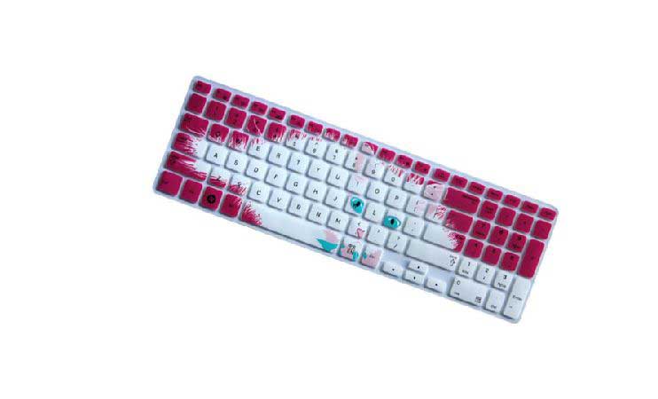 Lettering(Cute Mimi) keyboard skin for HP COMPAQ Presario CQ45-101XX