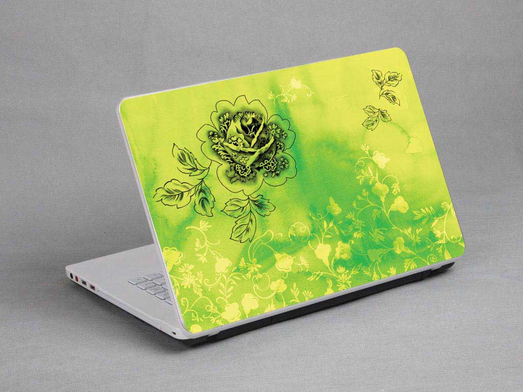 decal Skin for TOSHIBA Tecra A50-ASMBN03 Flowers, watercolors, oil paintings floral laptop skin