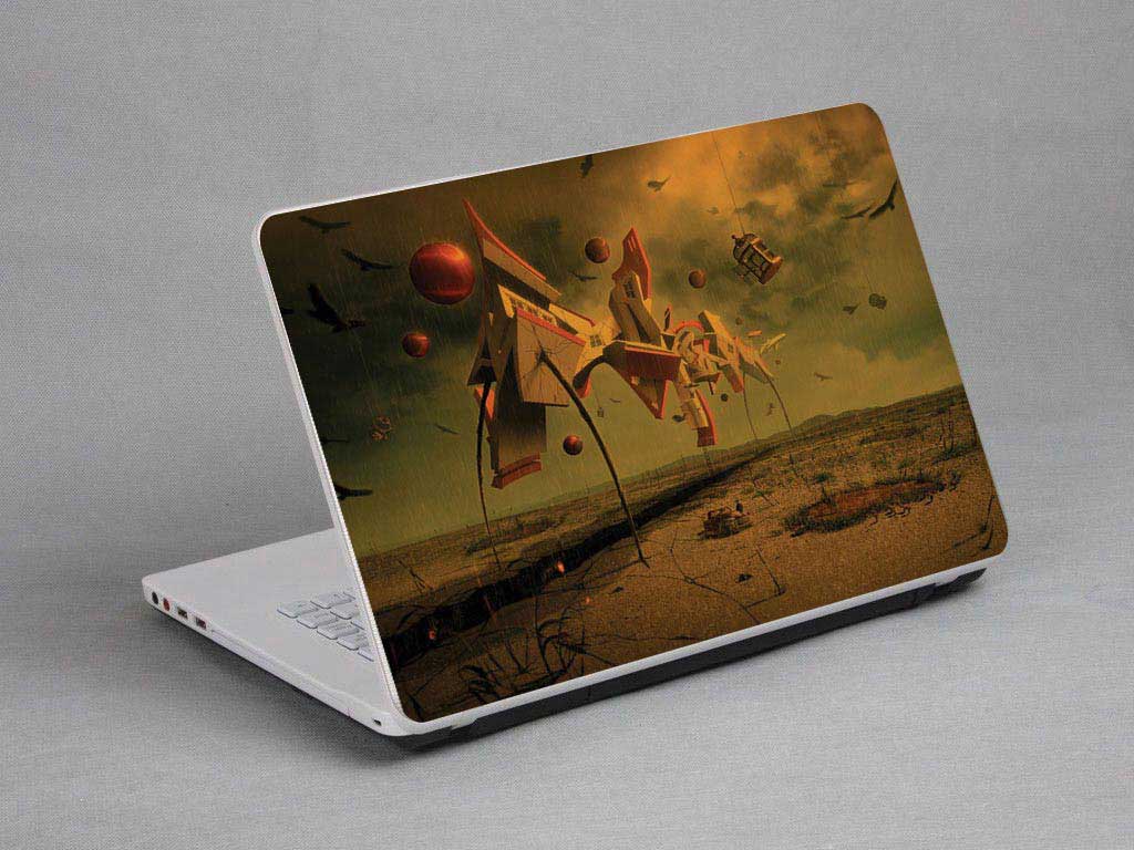 decal Skin for CLEVO W350SSQ Game, Eagle laptop skin