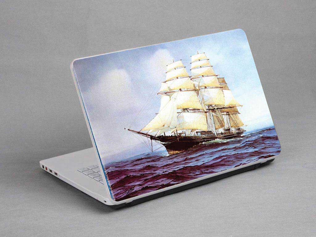 decal Skin for ASUS K55N Great Sailing Age, Sailing laptop skin