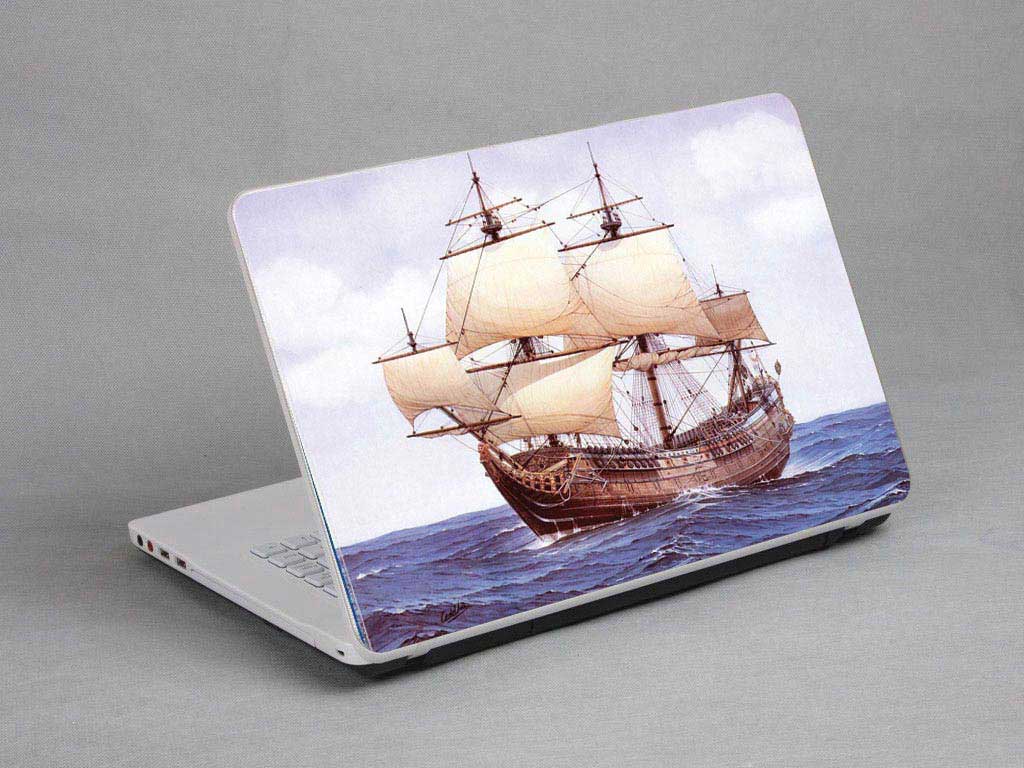 decal Skin for TOSHIBA Qosmio X70-B-10T Great Sailing Age, Sailing laptop skin