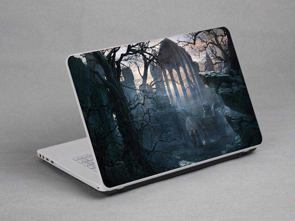 decal Skin for HP Pavilion x360 14-dh0043nm Castle laptop skin