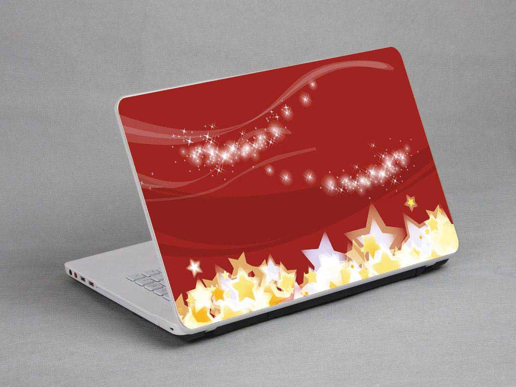 decal Skin for ACER Aspire E5-531 Bubbles, Colored Lines laptop skin