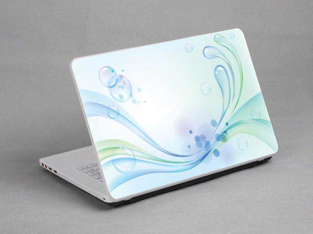 decal Skin for ACER VN7-591G-71W9 Bubbles, Colored Lines laptop skin
