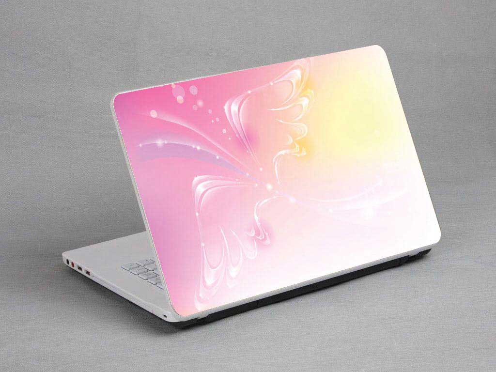decal Skin for APPLE Aluminum Macbook pro Bubbles, Colored Lines laptop skin