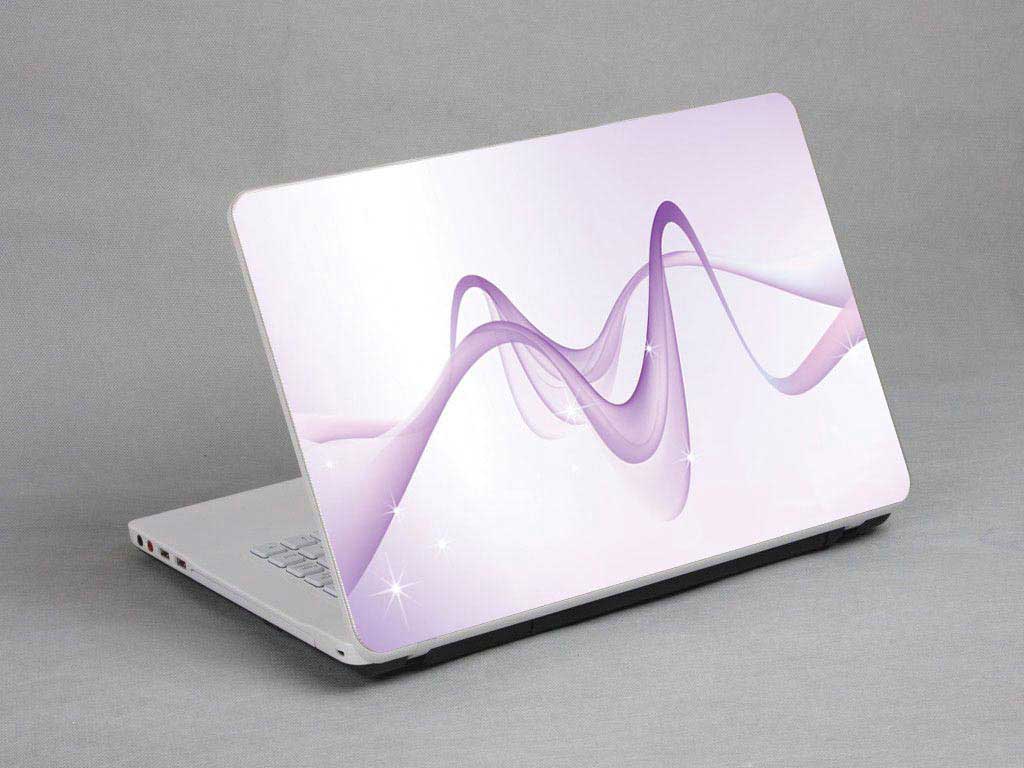 decal Skin for APPLE Macbook Bubbles, Colored Lines laptop skin