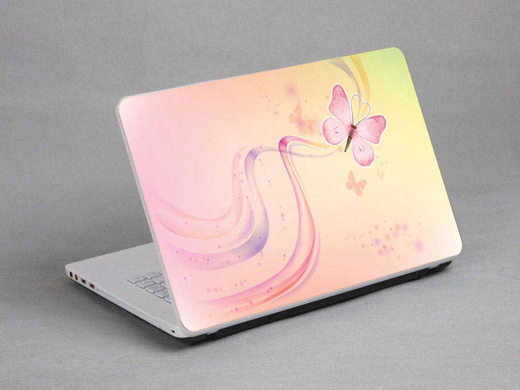 decal Skin for APPLE MacBook Pro MD311LL/A Bubbles, Colored Lines laptop skin