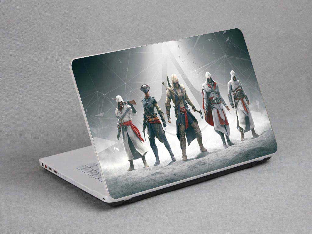 decal Skin for MSI GE72 6QE Assassin's Creed laptop skin