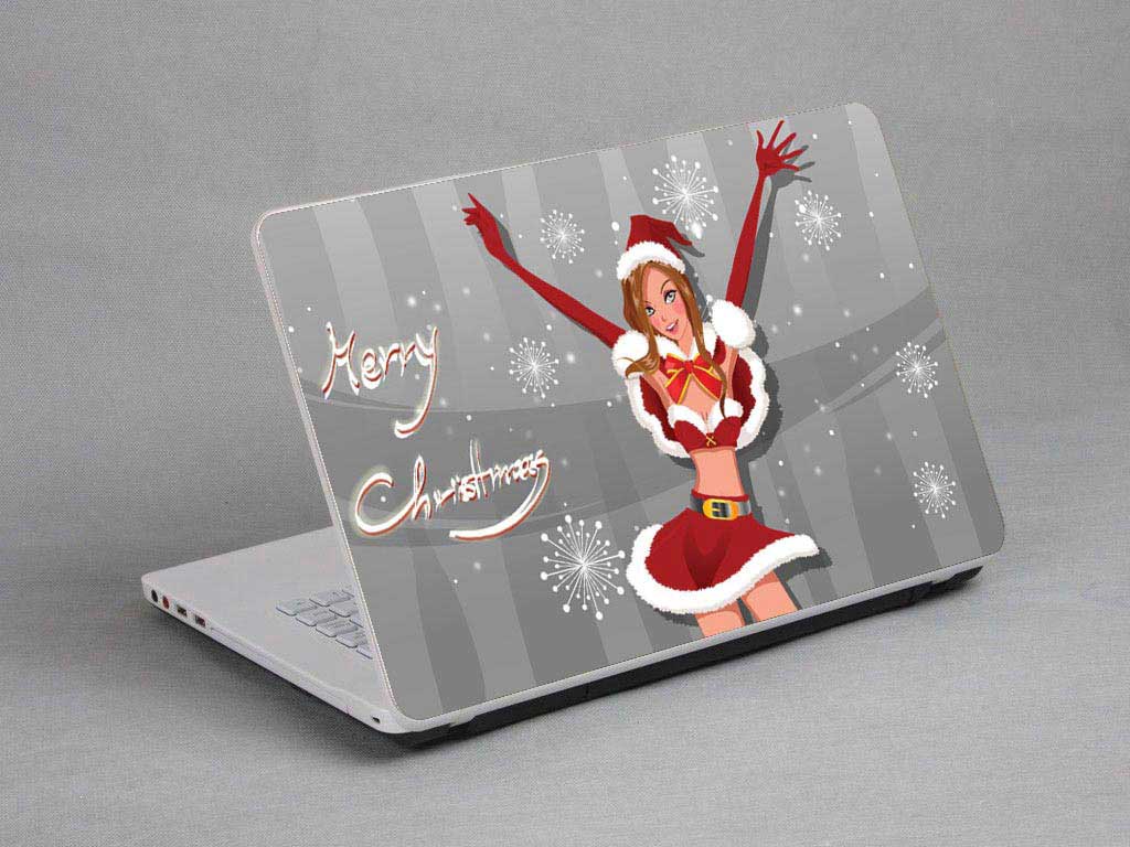 decal Skin for DELL Inspiron 17-5748 Merry Christmas laptop skin