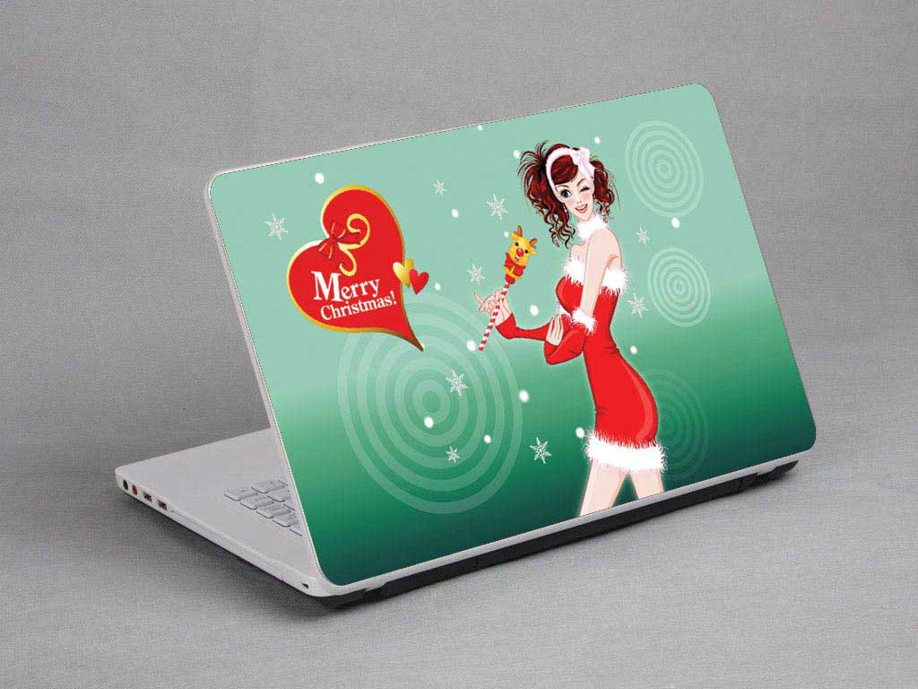 decal Skin for MSI GT72 6QE DOMINATOR PRO G TOBII Merry Christmas laptop skin
