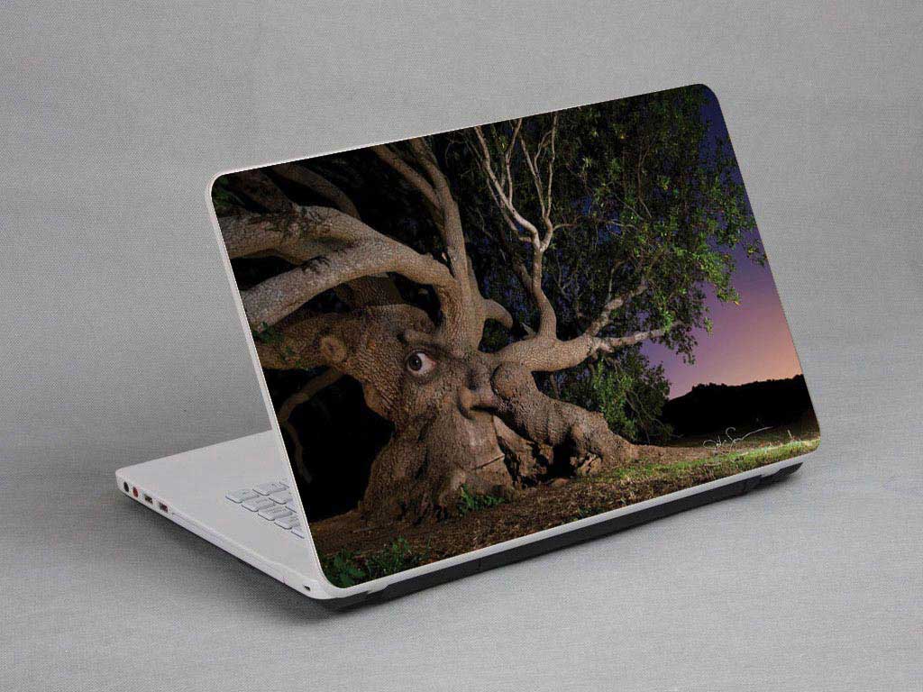 decal Skin for CLEVO W370SS The tree man in the land laptop skin