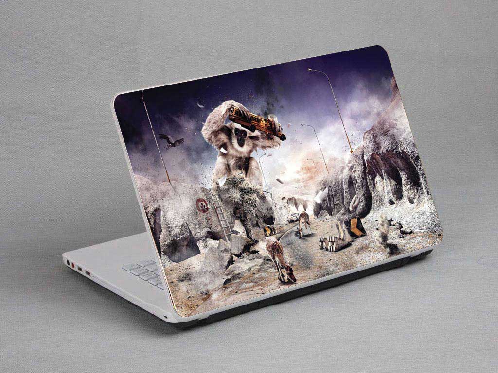 decal Skin for HP Pavilion 15 15-e010us Cartoons, Games, Apes laptop skin