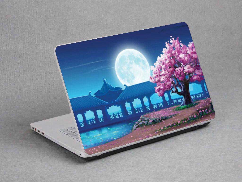 decal Skin for ASUS ZenBook UX501 Moon, tree laptop skin