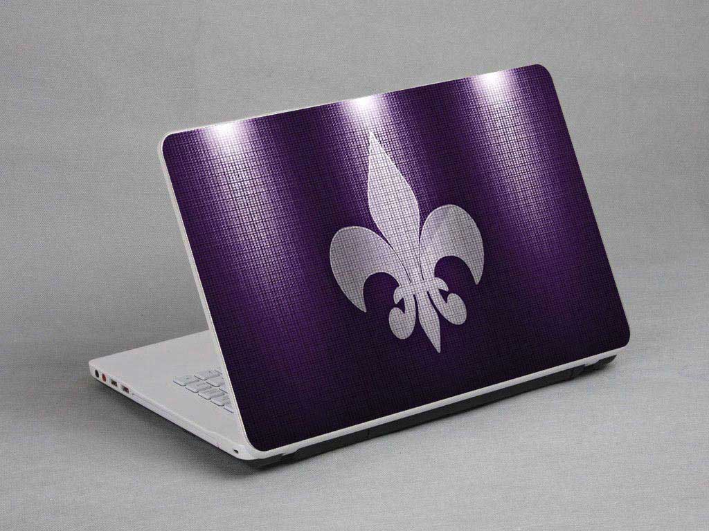 decal Skin for MSI GE72 6QL Poker logo purple laptop skin