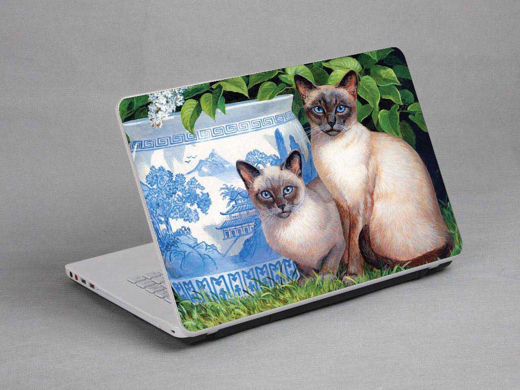 decal Skin for MSI GS43VR PHANTOM PRO Cat laptop skin