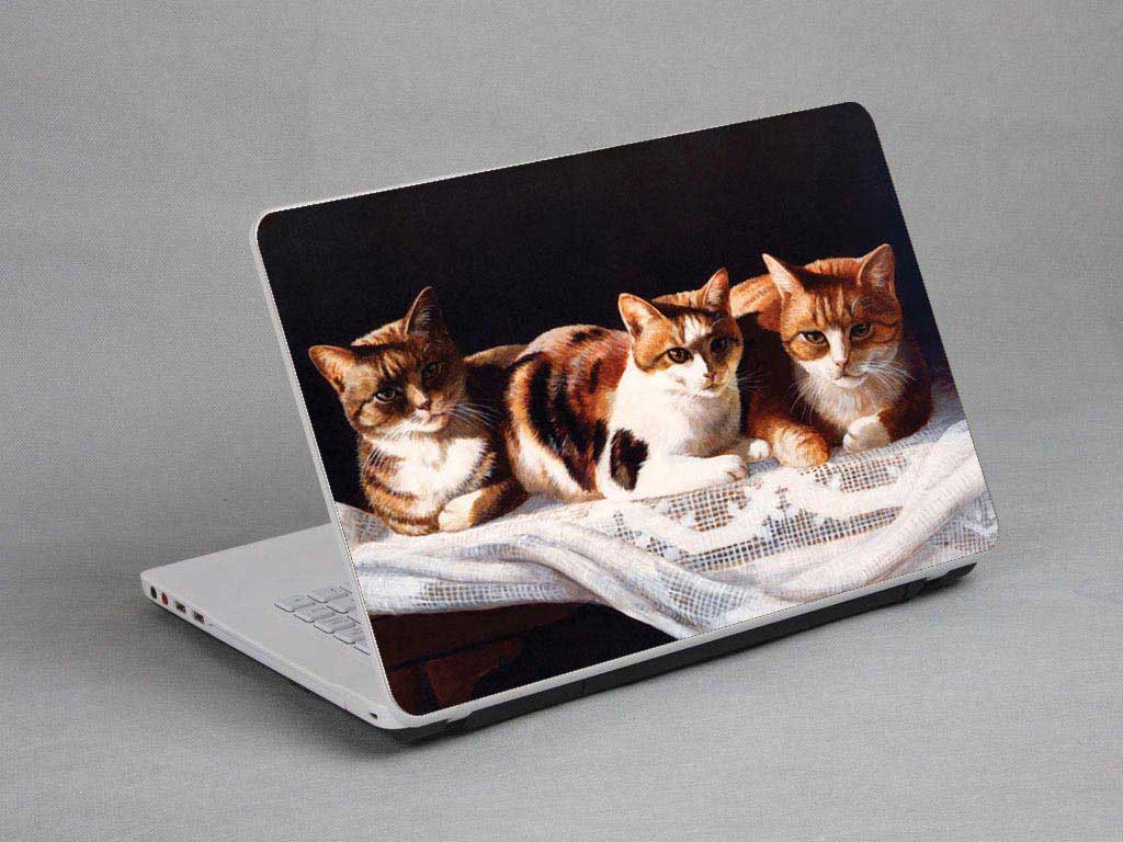 decal Skin for SAMSUNG Series 3 NP300E5X-A05IN Cat laptop skin