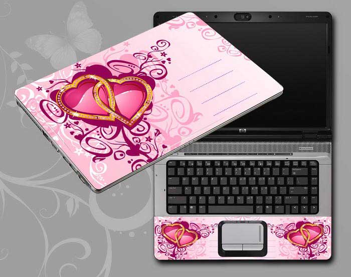 decal Skin for HP COMPAQ Presario CQ71-300 Love, heart of love laptop skin