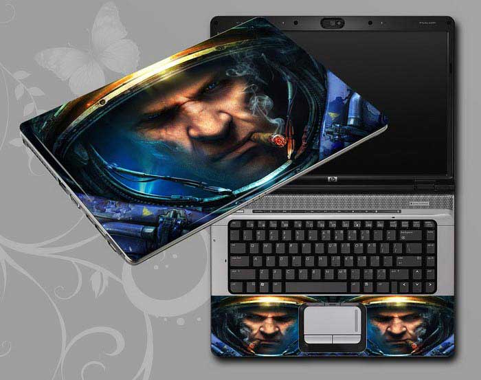 decal Skin for HP Pavilion x360 14-ba109tx Game, StarCraft laptop skin