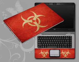 Radiation Laptop decal Skin for HP Pavilion x360 14-ba010nb 50504-112-Pattern ID:112