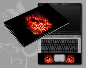 Fire jazz Laptop decal Skin for HP 15-fc0081nr 54608-121-Pattern ID:121