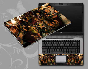 ONE PIECE Laptop decal Skin for HP Pavilion x360 14-ba006la 50472-205-Pattern ID:205