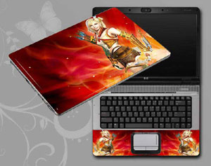 Game Beauty Characters Laptop decal Skin for DELL Inspiron 2-in-1 13.3