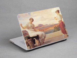 Woman, oil painting. Laptop decal Skin for ASUS K62F 1434-372-Pattern ID:372