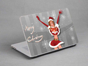 Merry Christmas Laptop decal Skin for FUJITSU LIFEBOOK AH552/SL 1766-381-Pattern ID:381