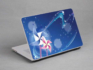 windmillï¼Œpurple Laptop decal Skin for DELL Inspiron 17 5000 i5767 11104-413-Pattern ID:413