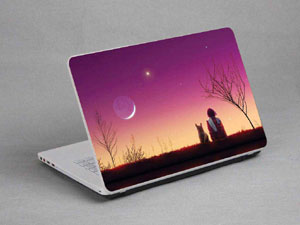 Dusk, dog. Laptop decal Skin for ASUS X550LN 10864-415-Pattern ID:415