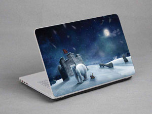 Polar Bear, Castle, Chess Laptop decal Skin for HP Chromebook 11 G5 11280-422-Pattern ID:422