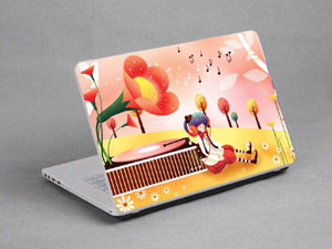 Phonographers, music Laptop decal Skin for ACER Aspire R 11 R3-131T-P4AA 11225-430-Pattern ID:430
