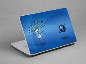 Cartoon, Earth Laptop decal Skin for LENOVO Flex 2 (15 inch) 9647-447-Pattern ID:447