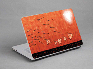 Love, Arrow. Laptop decal Skin for TOSHIBA Satellite BC55D-B5212 9928-448-Pattern ID:448