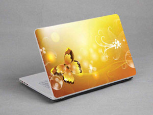Butterflies, flowers. floral Laptop decal Skin for LENOVO Flex 2 (15 inch) 9647-454-Pattern ID:454