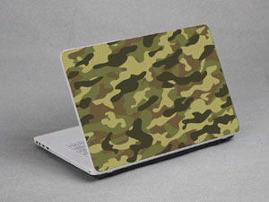 Camouflage, green,camo Laptop decal Skin for FUJITSU LIFEBOOK SH782 9621-457-Pattern ID:456