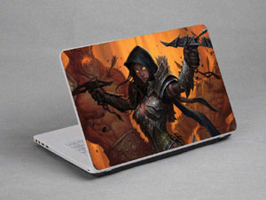 Female Assassin Laptop decal Skin for MSI GE72 6QE 10769-459-Pattern ID:458