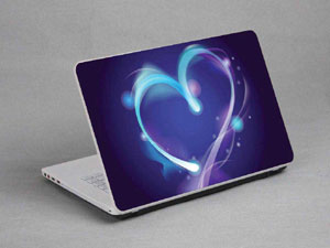 Love, Stripes Laptop decal Skin for CLEVO W840SU 8782-470-Pattern ID:469