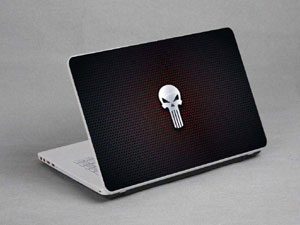 Skull logo black Laptop decal Skin for HP Pavilion x360 14-dh0046nn 51665-507-Pattern ID:506