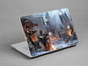 Games, war, army. Laptop decal Skin for MSI GT70-0NH Workstation 9158-513-Pattern ID:512