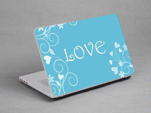 Love Laptop decal Skin for MSI GT70-0NH Workstation 9158-514-Pattern ID:513